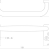 Intersteel Meubelgreep 120mm mat nikkel - voor kast of lade - Intersteel Intersteel Meubelgreep 120mm mat nikkel - voor kast of lade - Intersteel
