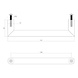 Intersteel Meubelgreep zwart 141 mm Intersteel Meubelgreep zwart 141 mm