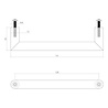Intersteel Meubelgreep zwart 128 mm - voor kast of lade - Intersteel Intersteel Meubelgreep zwart 128 mm - voor kast of lade - Intersteel