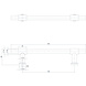 Intersteel Meubelgreep t-vorm recht 184mm geborsteld RVS Intersteel Meubelgreep t-vorm recht 184mm geborsteld RVS