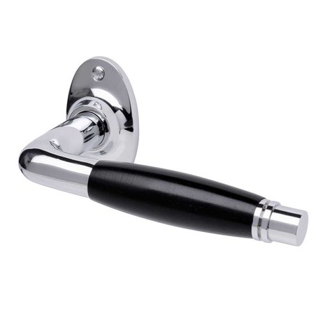 De Oude Deurklink Deurklink - Deco nikkel, ovaal rozet De Oude Deurklink Deurklink - Deco nikkel, ovaal rozet