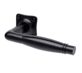 De Oude Deurklink Deurklink - Deco mat zwart, rozet vierkant De Oude Deurklink Deurklink - Deco mat zwart, rozet vierkant