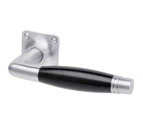 De Oude Deurklink Deurklink - Deco mat nikkel vierkante rozet De Oude Deurklink Deurklink - Deco mat nikkel vierkante rozet
