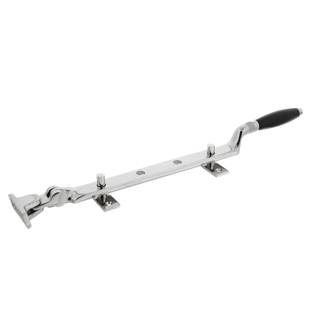 Intersteel Raamuitzetter Ton met stelpennen nikkel / ebbenhout Intersteel Raamuitzetter Ton met stelpennen nikkel / ebbenhout