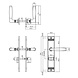 Intersteel Deurklink Ton basic schild nikkel wc63/8mm Intersteel Deurklink Ton basic schild nikkel wc63/8mm