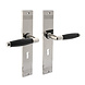 Intersteel Deurklink Ton basic schild nikkel sleutelgat 56mm Intersteel Deurklink Ton basic schild nikkel sleutelgat 56mm