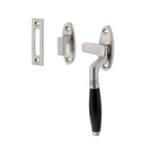 Intersteel Raamsluiting Ton rechts mat nikkel / ebbenhout Intersteel Raamsluiting Ton rechts mat nikkel / ebbenhout