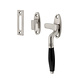 Intersteel Raamsluiting Ton rechts mat nikkel / ebbenhout Intersteel Raamsluiting Ton rechts mat nikkel / ebbenhout