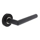 Intersteel Deurklink Jura op rozet mat zwart RVS Intersteel Deurklink Jura op rozet mat zwart RVS