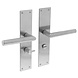 Intersteel Deurklink Jura met schild WC63/8 geborsteld RVS Intersteel Deurklink Jura met schild WC63/8 geborsteld RVS