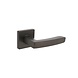 Intersteel Deurklink Minos op vierkante rozet antraciet grijs Intersteel Deurklink Minos op vierkante rozet antraciet grijs