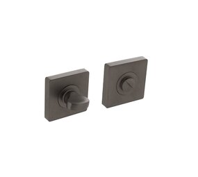 Intersteel WC slot vierkant antraciet grijs Intersteel WC slot vierkant antraciet grijs