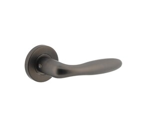 Intersteel Deurklink Jupiter op rozet antraciet grijs Intersteel Deurklink Jupiter op rozet antraciet grijs