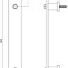 Intersteel Deurgreep 800x40mm mat zwart - voor binnendeur of buitendeur - Intersteel Intersteel Deurgreep 800x40mm mat zwart - voor binnendeur of buitendeur - Intersteel