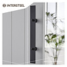 Intersteel Deurgreep 800x40mm mat zwart - Intersteel | Bestel online