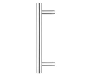 Intersteel Deurgreep T-schuin 500mm geborsteld RVS