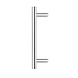 Intersteel Deurgreep T-schuin 25mm - 700mm geborsteld RVS Intersteel Deurgreep T-schuin 25mm - 700mm geborsteld RVS