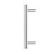 Intersteel Deurgreep T-schuin 30mm - 500mm geborsteld RVS Intersteel Deurgreep T-schuin 30mm - 500mm geborsteld RVS