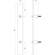 Intersteel Deurgreep 400 x 40mm geborsteld RVS Intersteel Deurgreep 400 x 40mm geborsteld RVS