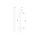 Intersteel Deurgreep T-vorm 500x80x30 geborsteld RVS Intersteel Deurgreep T-vorm 500x80x30 geborsteld RVS
