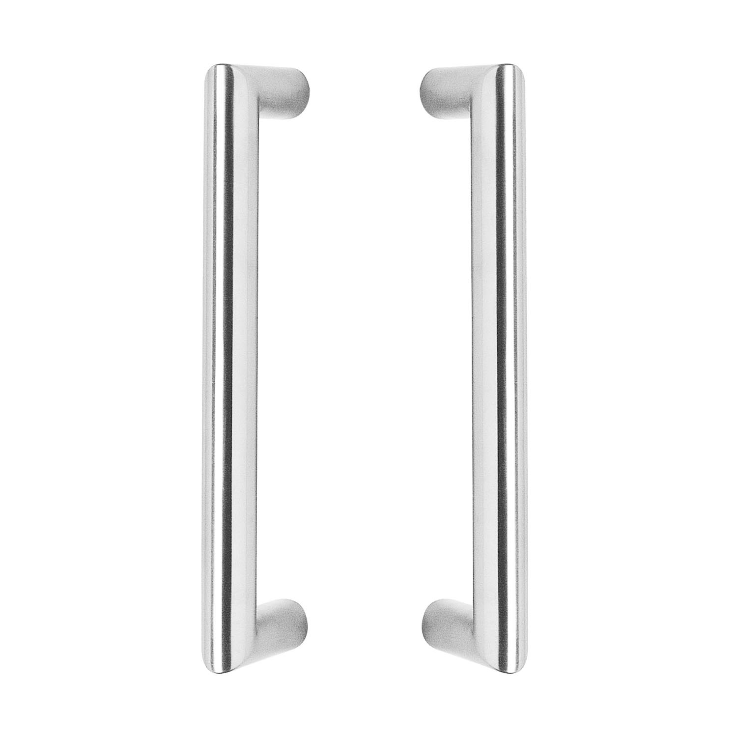 Intersteel Deurgrepen set recht-90 graden 330x80x30 geborsteld RVS