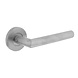 Intersteel Deurklink Hoek 90 graden op rozet geborsteld RVS Intersteel Deurklink Hoek 90 graden op rozet geborsteld RVS