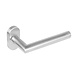 Intersteel Deurklink Hoek 90 graden op ovaal rozet geborsteld RVS Intersteel Deurklink Hoek 90 graden op ovaal rozet geborsteld RVS