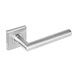 Intersteel Deurklink Hoek 90 graden op vierkant rozet geborsteld RVS Intersteel Deurklink Hoek 90 graden op vierkant rozet geborsteld RVS