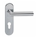 Intersteel Deurklink Hoek 90 graden brandvertragend 9mm op kortschild profielcilindergat 72mm RVS Intersteel Deurklink Hoek 90 graden brandvertragend 9mm op kortschild profielcilindergat 72mm RVS