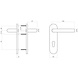 Intersteel Deurklink Hoek 90 graden brandvertragend 9mm op kortschild profielcilindergat 72mm RVS Intersteel Deurklink Hoek 90 graden brandvertragend 9mm op kortschild profielcilindergat 72mm RVS