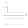 Intersteel Kruk-espagnolet links Hoek 90 graden met stangenset 2 X 1245mm zwart Intersteel Kruk-espagnolet links Hoek 90 graden met stangenset 2 X 1245mm zwart