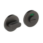 Intersteel Rozet met WC slot antraciet grijs