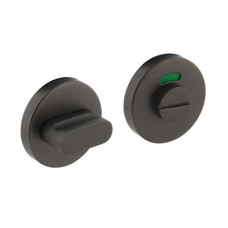 Intersteel WC slot antraciet grijs - met vrij/bezet indicator - Intersteel Intersteel WC slot antraciet grijs - met vrij/bezet indicator - Intersteel