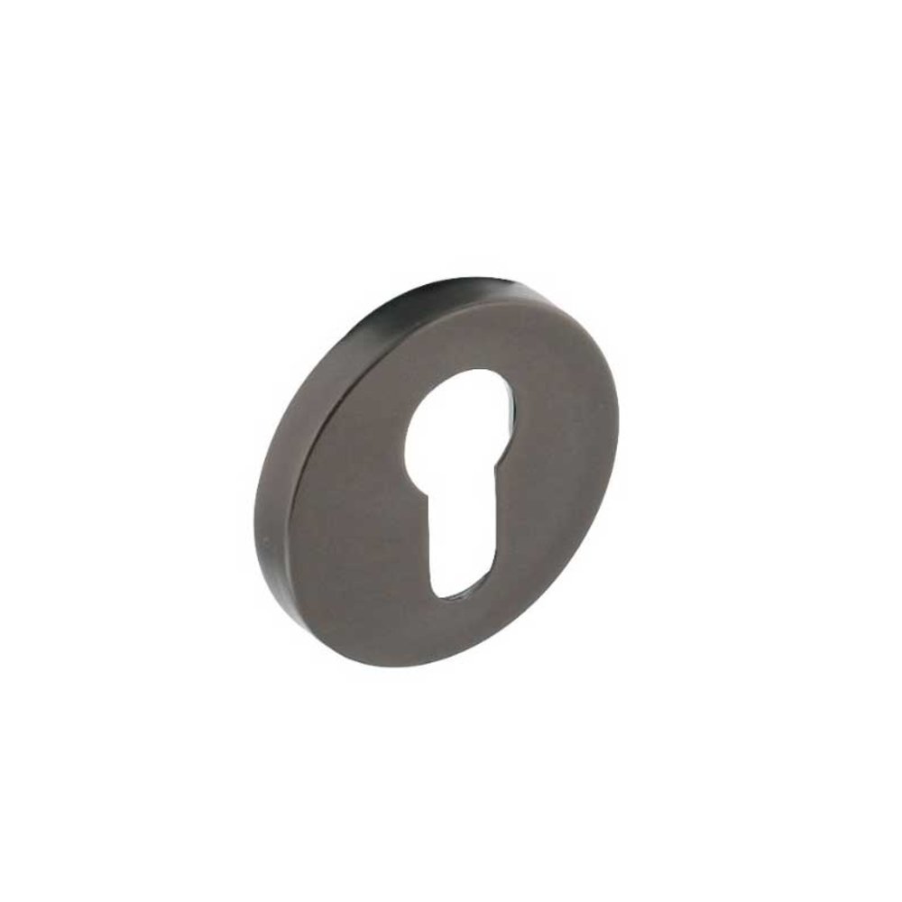 Intersteel Rozet met profielcilindergat antracietgrijs 53x8mm Intersteel Rozet met profielcilindergat antracietgrijs 53x8mm