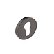 Intersteel Rozet met profielcilindergat antracietgrijs 53x8mm Intersteel Rozet met profielcilindergat antracietgrijs 53x8mm