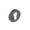 Intersteel Rozet met profielcilindergat antracietgrijs 53x8mm Intersteel Rozet met profielcilindergat antracietgrijs 53x8mm