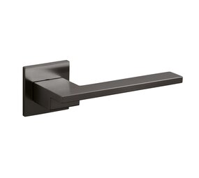Olivari Deurklink Living op rozet antraciet mat titaan PVD Olivari Deurklink Living op rozet antraciet mat titaan PVD
