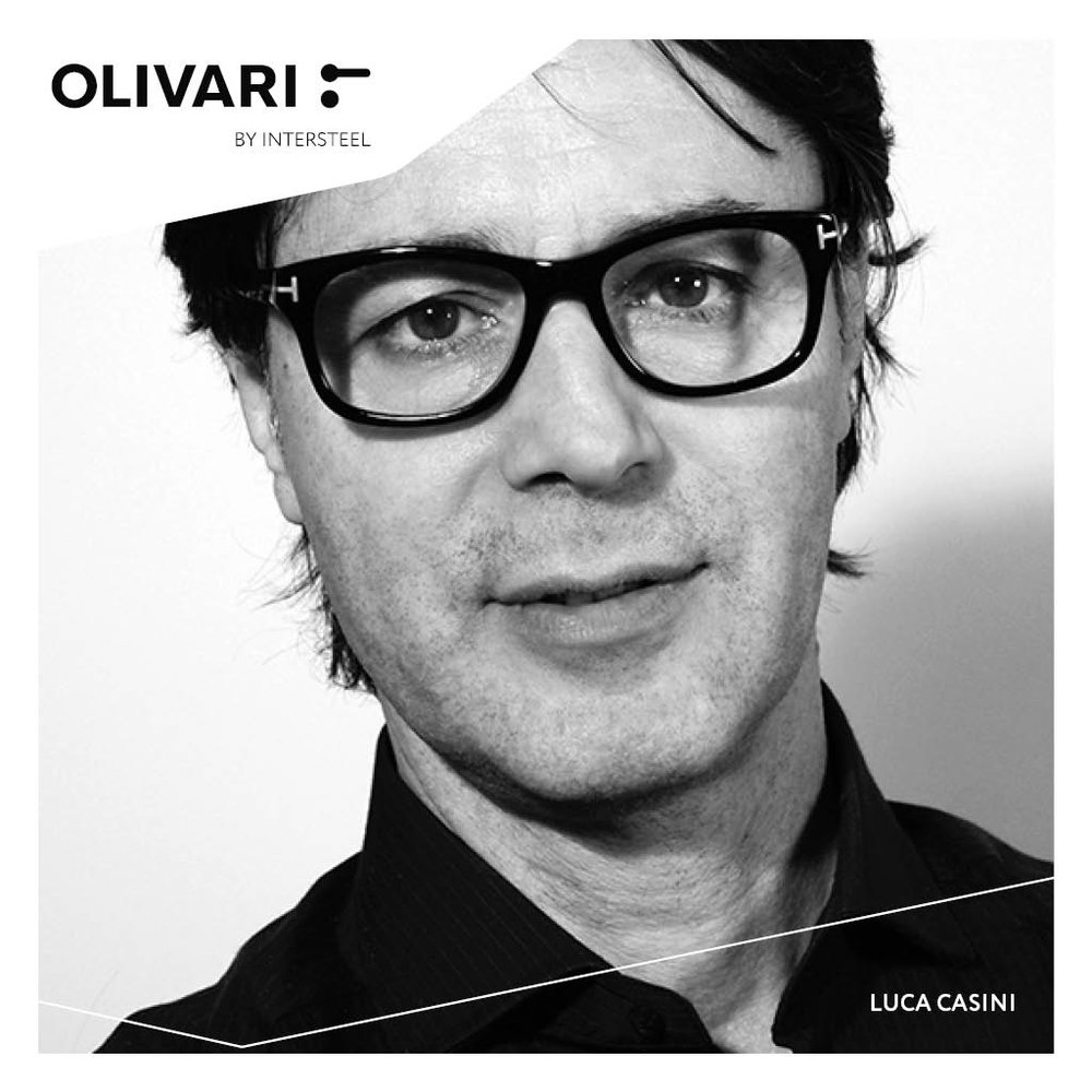 Olivari Deurklink Planet Q op rozet antraciet mat titaan PVD Olivari Deurklink Planet Q op rozet antraciet mat titaan PVD