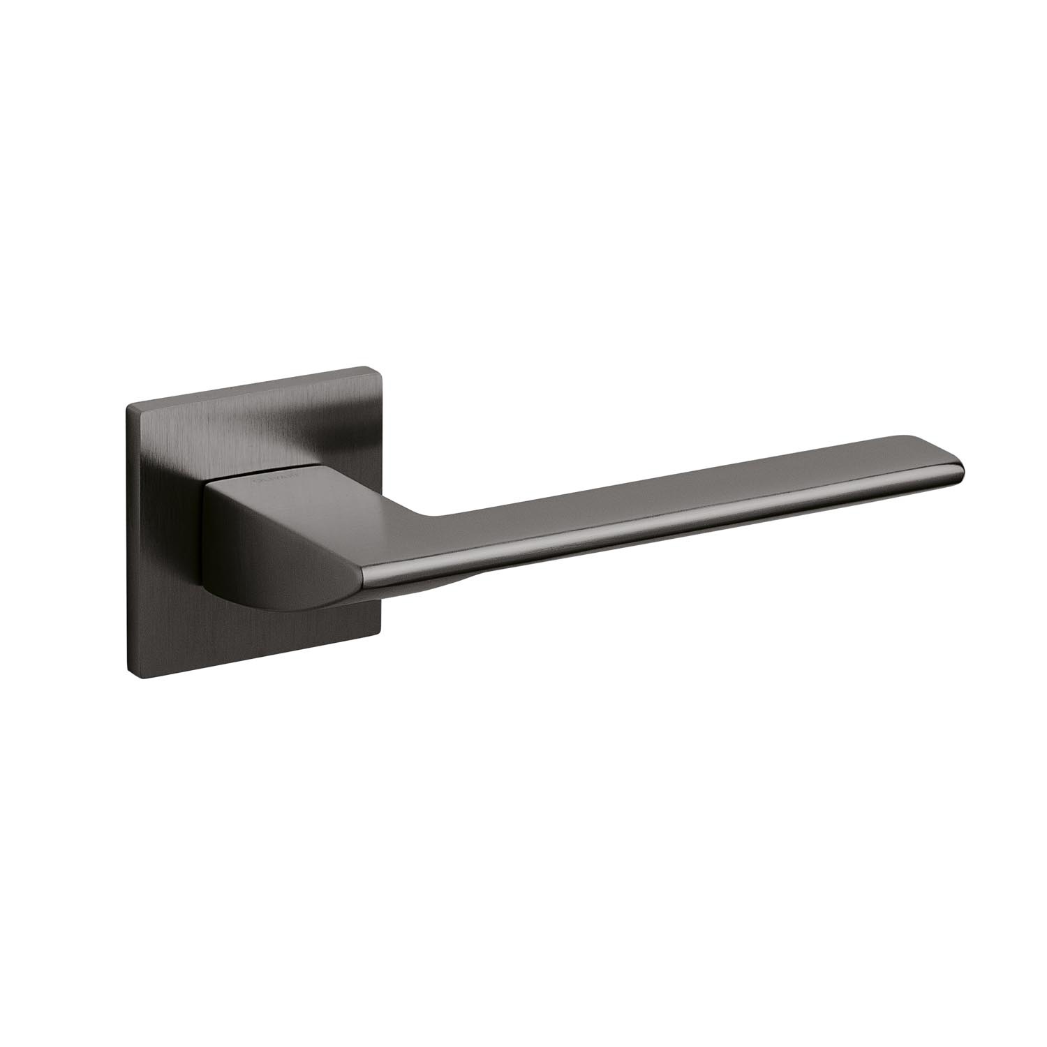 Olivari Deurklink Trend op rozet antraciet titaan PVD