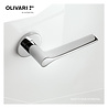 Olivari Deurklink Lama L op rozet chroom