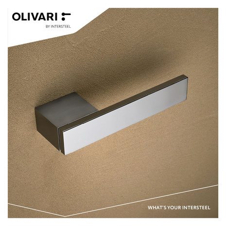 Olivari Deurklink Total mat chroom - deurbeslag voor binnendeur - Olivari Olivari Deurklink Total mat chroom - deurbeslag voor binnendeur - Olivari