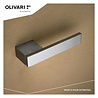 Olivari Deurklink Total mat chroom - deurbeslag voor binnendeur - Olivari Olivari Deurklink Total mat chroom - deurbeslag voor binnendeur - Olivari
