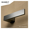 Olivari Deurklink Total mat chroom - deurbeslag voor binnendeur - Olivari Olivari Deurklink Total mat chroom - deurbeslag voor binnendeur - Olivari