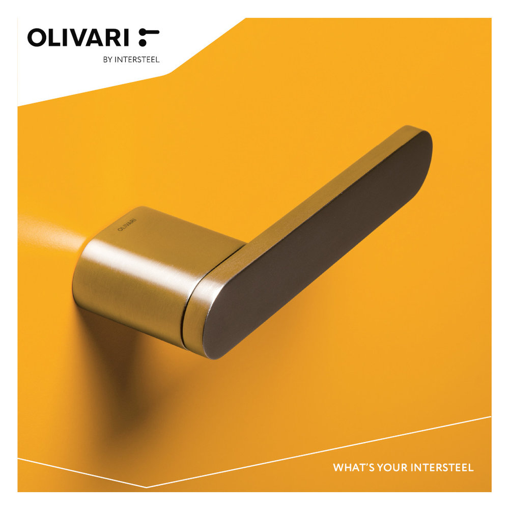 Olivari Deurklink Radial mat chroom - deurbeslag voor binnendeur - Olivari Olivari Deurklink Radial mat chroom - deurbeslag voor binnendeur - Olivari