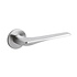 Deurklink Twist op rozet mat chroom Deurklink Twist op rozet mat chroom