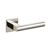 Olivari Deurklink Euclide Q op rozet nikkel titaan PVD Olivari Deurklink Euclide Q op rozet nikkel titaan PVD