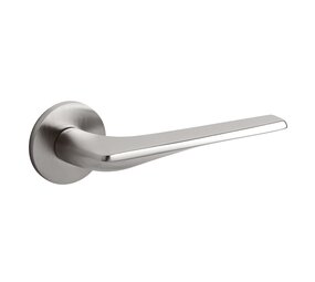 Olivari Deurklink Twist op rozet RVS mat titaan PVD Olivari Deurklink Twist op rozet RVS mat titaan PVD