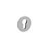 Cilinderrozet rond chroom Cilinderrozet rond chroom