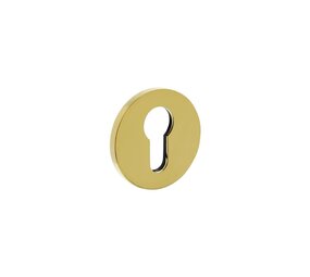Olivari Cilinderrozet rond messing titaan PVD Olivari Cilinderrozet rond messing titaan PVD