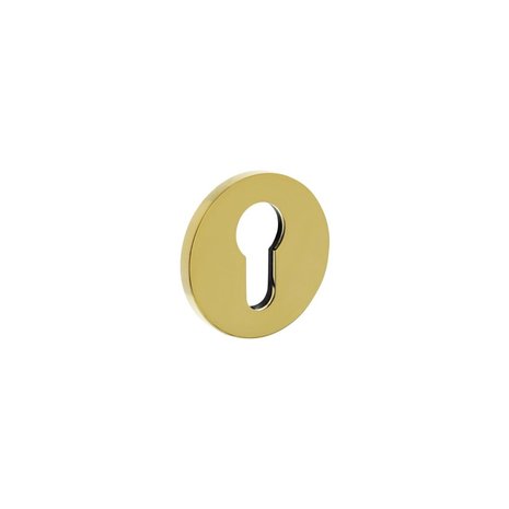 Olivari Cilinderrozet rond messing titaan PVD Olivari Cilinderrozet rond messing titaan PVD
